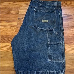 men’s wrangler jeans shorts